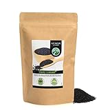Sesam schwarz (500g), Schwarzer Sesam 100% natürlich, Schwarze Sesamsamen...