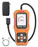 TopTes PT-830S Wiederaufladbarer Gasmelder mit 36,8cm Sonde, Bereich...