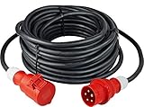 as - Schwabe Starkstrom Verlängerungskabel 10 m H07RN-F 5G1,5 -...