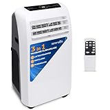 SereneLife Klimaanlage- 9000BTU, Mobiles Klimagerät- mit Abluftschlauch,...