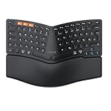 ProtoArc Bluetooth Ergonomische Tastatur, EK04 Mini Kabellose Ergo Tastatur...
