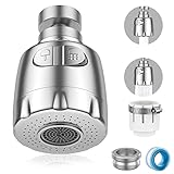 Vinabo S-102 Luftsprudler für Wasserhahn, 360 ° drehbar, Wasserhahn,...