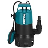 Makita PF0410 elektrische Tauchpumpe, Schmutzwasser bis 35 mm...