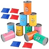 Wurfspiel – Wurfset mit LED-Lichtern und lustigen Gesichtern,...