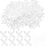 500 Stück 3mm Kunststoff Fugenkreuze, Fliesenabstandshalter,Dekorative...