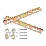 SHINEOFI Gepäckträgerhalterung Motorrad Heckkasten Metall Bodenplatte mit...