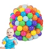 Generisch Bällebadbälle für Kinder, 50 Wiederverwendbare, farbenfrohe...