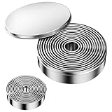 Elsrantor Ausstechformen, Fondant Runde Plätzchen Donut Ausstecher Set,...