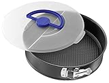 Zenker Springform Ø 26 cm mit Deckel PURE, Backform mit...