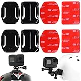 8 Stück Klebehalterung,Go pro Helmhalterung,Go pro Halterung Helm,Go Pro...