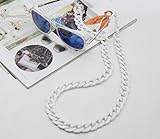 Acryl-Brillenketten für Frauen, Halter, Kordel, Lesen, Sonnenbrillen,...