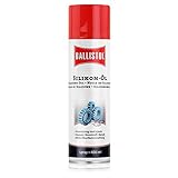 BALLISTOL 25307 Silikon-Öl 400ml Spray – Mineralöl-freie Schmierung...