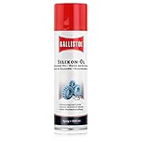 BALLISTOL 25307 Silikon-Öl 400ml Spray – Mineralöl-freie Schmierung...