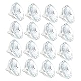 Angoily 30 Stück Teiliges Klare Kristallknöpfe für Sofa Polsterknöpfe...