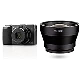 Ricoh GR IIIx Digitalkamera [Brennweite 40 mm] & Televorsatzobjektiv GT-2...