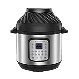 Instant Pot Duo Crisp + Heißluftfritteuse 11-in-1 Elektro-Multikocher 5.7...