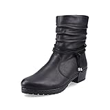 Rieker Damen Klassische Stiefeletten Y17R2, Frauen...