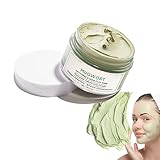 Green Tea Clay Mask, Blackhead Remover Grüner Tee Reinigende Tonerde...