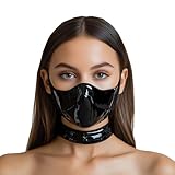 GREEFEI Latex Gummi Maske,Handgefertigte Latexmaske Kostümzubehör für...