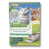 ZeoDeo-Natural Zeolith Katzenstreu Pellets für zweilagige Katzenstreu...