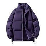 Beokeuioe Daunenjacke Leicht Blouson Jacke Mit Reißverschluss Damen...