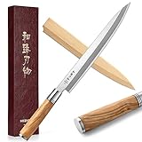 HEZHEN- 270mm Yanagiba-Messer,Japanischer Stil Schmieden von Stahl...