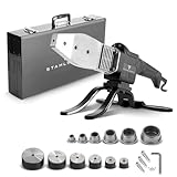 STAHLWERK Muffenschweißgerät – 800 W Kunststoffschweißgerät mit 0 –...