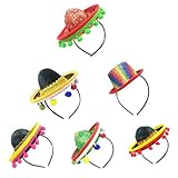 YUGSHNKFC Regenbogen-Partyhut, Kopfschmuck, Abschlussball, Geburtstag,...