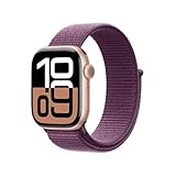 Apple Watch Series 10 GPS, 42mm - Aluminiumgehäuse Roségold mit...