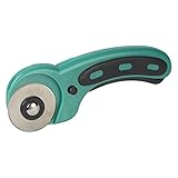 wolfcraft Rollmesser I 4152000 I Zum Schneiden von Stoff, Leder und Papier...