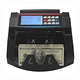 Geldzählmaschine UV MG IR Banknotenzähler mit Falschgeld-Detektor Cash...