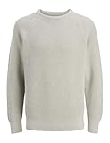 JACK & JONES Jjedover Warner Knit Crew Neck Ln