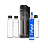 Sodapop Wassersprudler Logan Starterset mit CO₂-Zylinder und 3x...