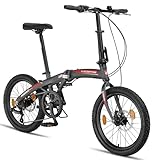 Licorne Bike Phoenix 2D Cross 20 Zoll Aluminium Faltrad Klapprad...