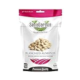 Seba Garden Blanchierte ganze Mandeln, 1000 g– gentechnikfrei, roh, nicht...