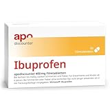 apodiscounter Ibuprofen 400 mg Schmerztabletten (50 Stk) - schnell wirksam...