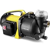 TROTEC Gartenpumpe TGP 1005 E – Pumpe mit Leistung 3300 l/h, 1000 W –...
