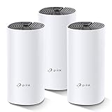 TP-Link Deco M4 Mesh WLAN Set (3er Pack), AC1200 Dual Band Router &...