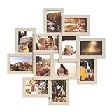 SONGMICS Bilderrahmen-Collage, 12 Fotorahmen für 10 x 15 cm Bilder,...