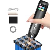Uadme Punktschweißgerät für Akkus, Mini LCD Hand Akku Schweissgerät...