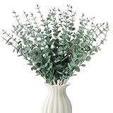 RXKFIGX 30 Stück Eukalyptus Deko, Künstliche Eukalyptusblätter Deko,...