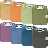 KeaBabies 8-Pack Bio Baby Lätzchen für Jungen, Mädchen –...