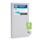 SEALY BABY OmniPedic Refresh atmungsaktive 2-stufige Kinderbettmatratze &...