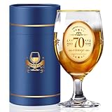 Personalisierte Geburtstagsgeschenke zum 70. Geburtstag, Biergläser für...