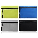 NVGVUP 4 Stück Münzgeldbörsen, Mini Geldbörse aus Oxford-Stoff,...