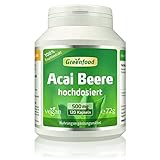 Acai Beere, 450 mg, Extrakt (30:1), 120 Kapseln - die blaue...