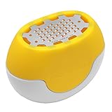 Microplane Zester Reibe Fein Flexi Zesti Gelb Edelstahl Silikon für...