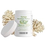 Natur Total Sango Meereskoralle Pulver für 3 Monate Calcium + Magnesium im...