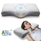 CloudNook Orthopädisches Nackenkissen aus Memory Foam – Ergonomisches...