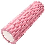 Pilates Rolle Inkl Yoga Säule - Rosa Faszienrolle Sport Schaumstoff Rolle...